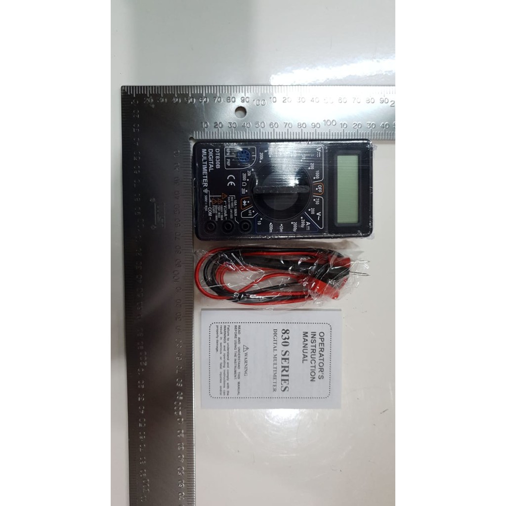 MURAH Multimeter Digital DT830B Avometer Multitester Multi Tester