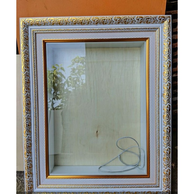 bingkai 3d 30x40 / bingkai mahar / pigura mahar ( wajib tambah packing)