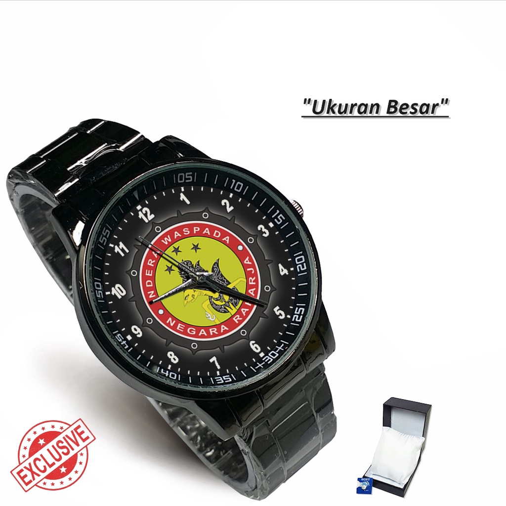 Jam Tangan Rantai Couple INTELKAM POLRI (Amazing)