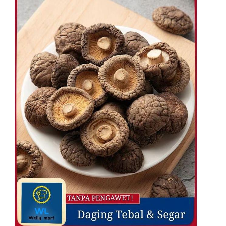 

Promo Hari Ini" Jamur Shitake Kering Hioko Xiangku SiangKu50 Gram / Shitake Mushroom