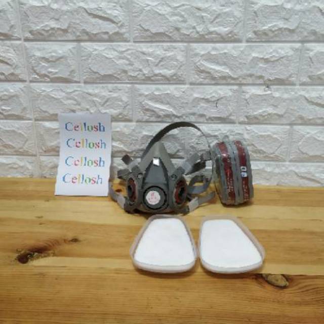 HALF FACEPIECE MASKER GAS RESPIRATOR 6200