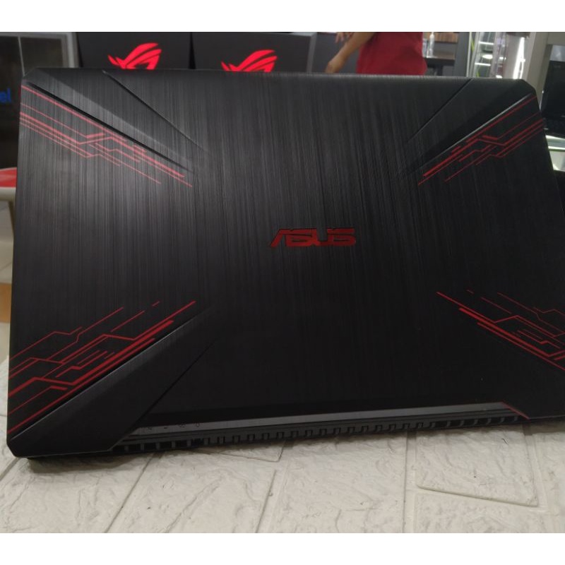 Laptop Leptop Seken Bekas Second Programmer DESAIN ASUS TUF Gaming FX504 Core i7 RAM 8GB HDD 1TB VGA NVIDIA GEFORCE 4GB