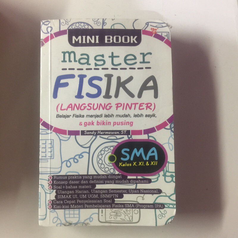 Buku Rumus Master Fisika SMA lengkap