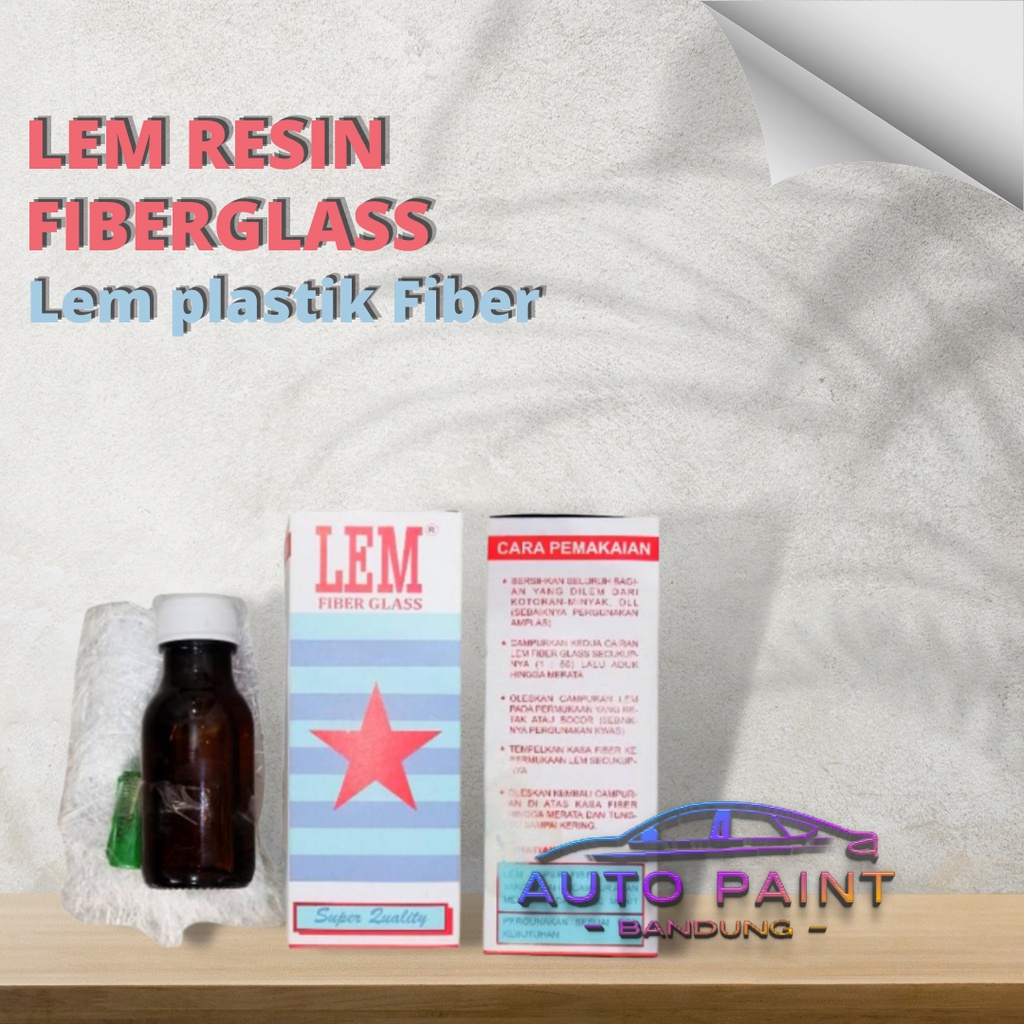 LEM Fiberglass Fiber Glass RESIN Lem Plastik Fiber