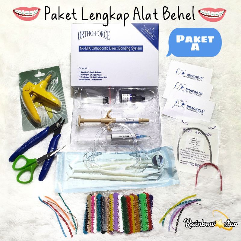 Paket Lengkap Alat Behel / Paket Usaha Behel Gigi