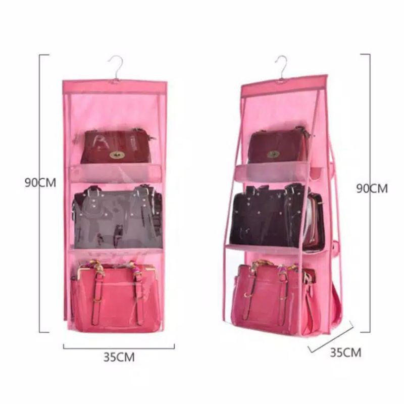 RAK TAS GANTUNG BAG ORGANIZER HANGING STORAGE TEMPAT PENYIMPANAN