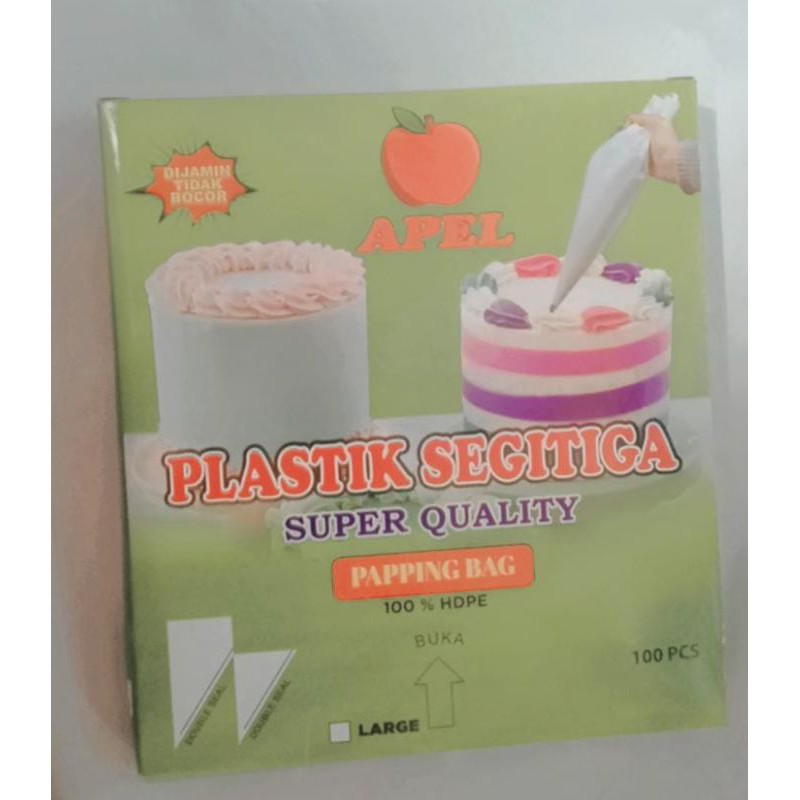 

plastik segitiga tanpa bocor