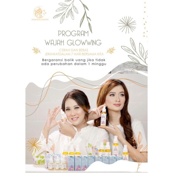 [BELI 1 FREE GIFT/HADIAH] IBGLASSKIN GLOW SERUM BPOM