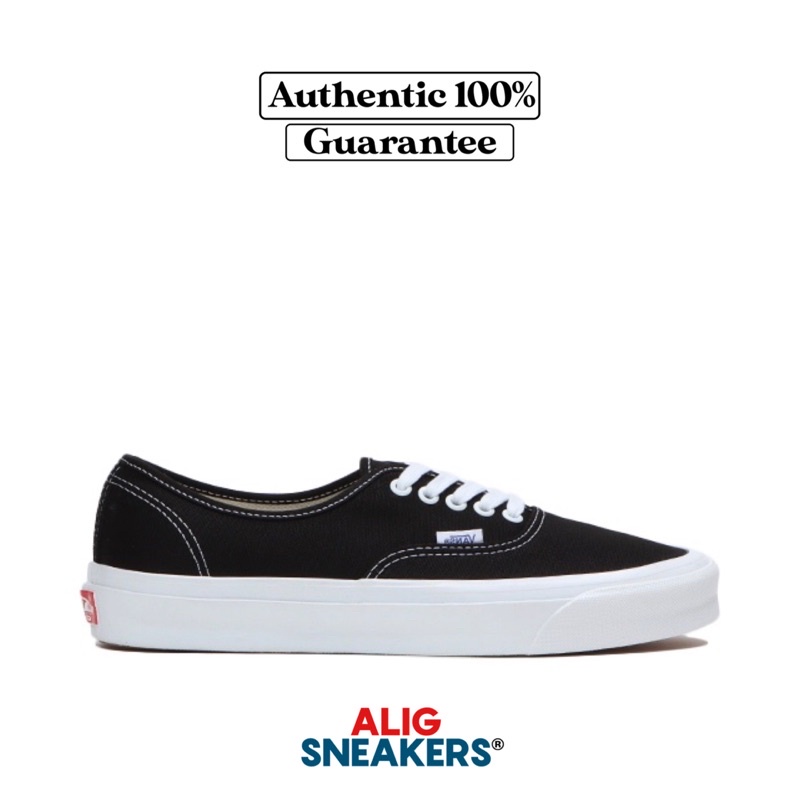 VANS VAULT OG LX AUTHENTIC BLACK WHITE SPRING SUMMER 2020