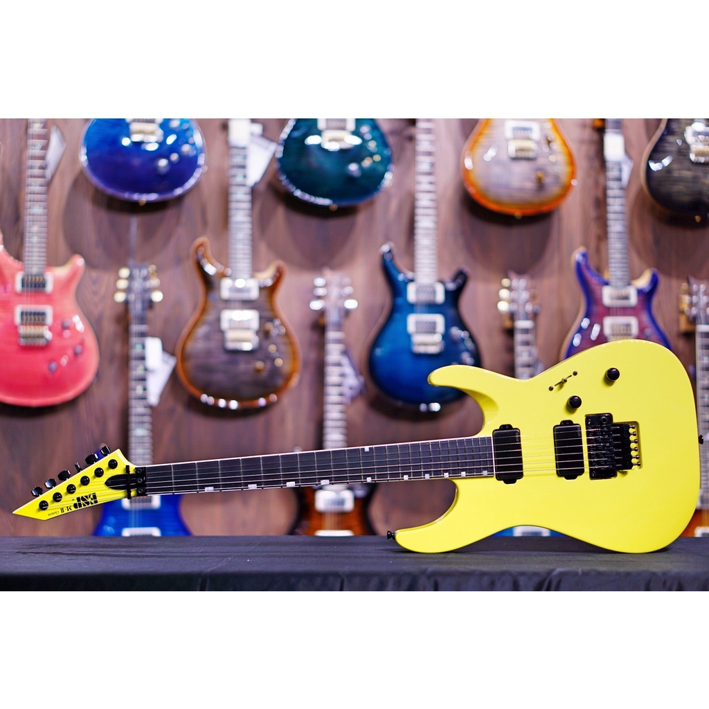 ESP Original M-II CTM Neon Yellow E3221202