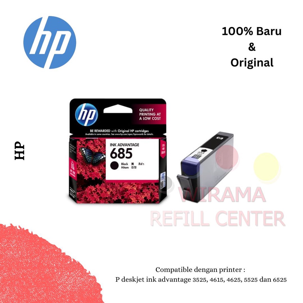 Tinta Cartridge HP 685 Original