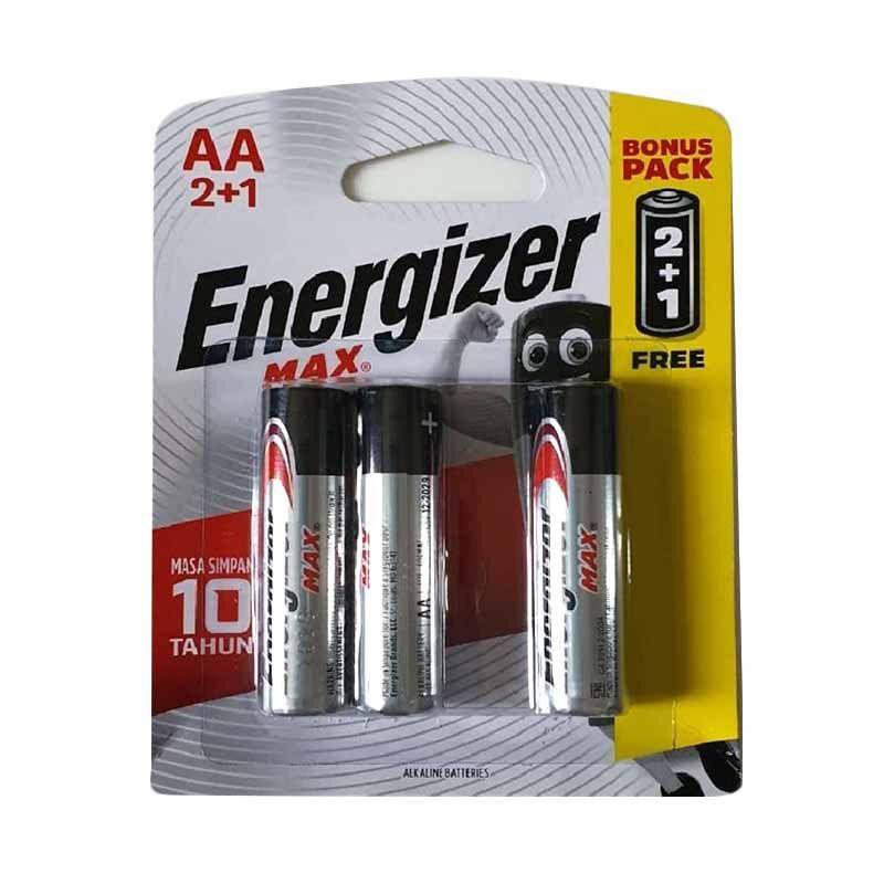 Baterai/Battery/Batere Energizer Max AA isi 3 pcs 1.5V