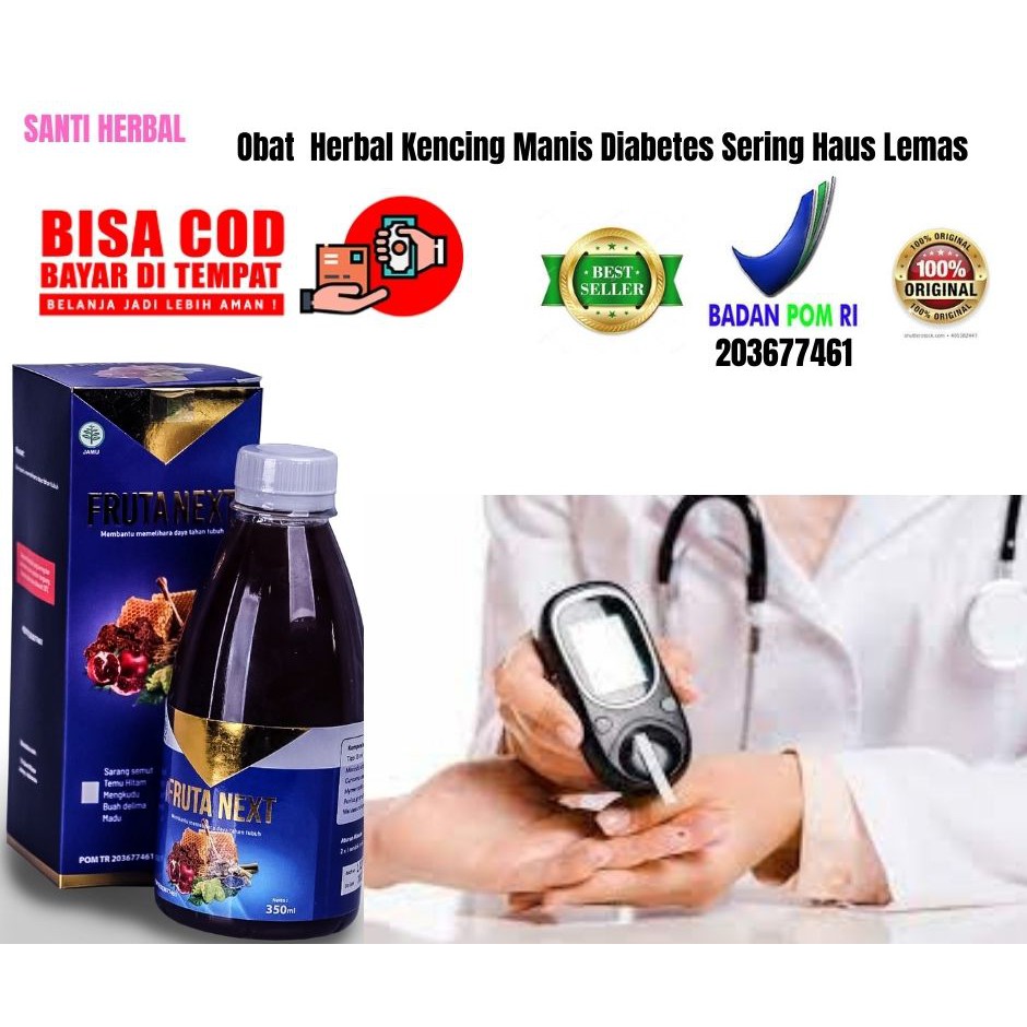 Cara Menurunkan Gula Darah Herbal FRUTA NEXT | FRUTANEXT  Bisa COD Di TASIKMALAYA