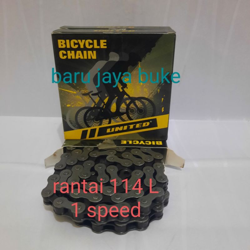RANTAI SEPEDA BMX FEDERAL SEPEDA MINI 1SPEED 114L