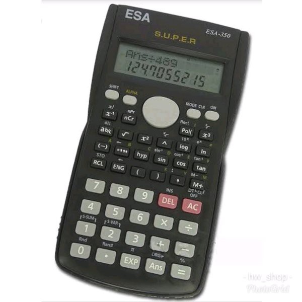 

KALKULATOR SCIENTIFIC ESA 350MS . KALKULATOR 12 DIGIT