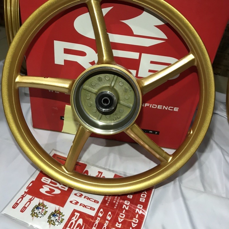 Velg RCB Yamaha Belakang 160 x 17 ( SP 522 ) Gold