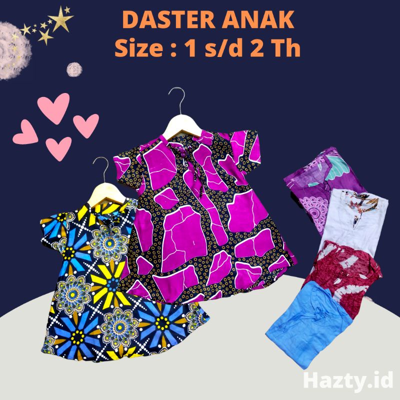 Home Homedress Dres Dress Drees Pakaian Baju daster Anak Baby Bayi Girl Perempuan 1 2 Tahun Murah