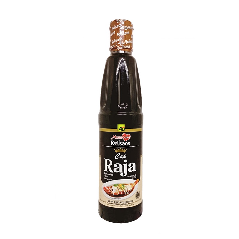 

Mamasuka Delisaos - Cap RAJA - Kecap Asin Penyedap - 320ml