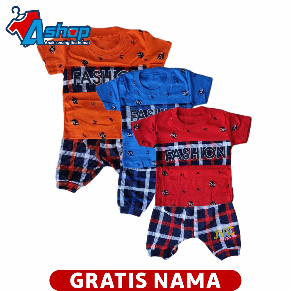 Baju Setelan Bayi Facion 0-18 Bulan