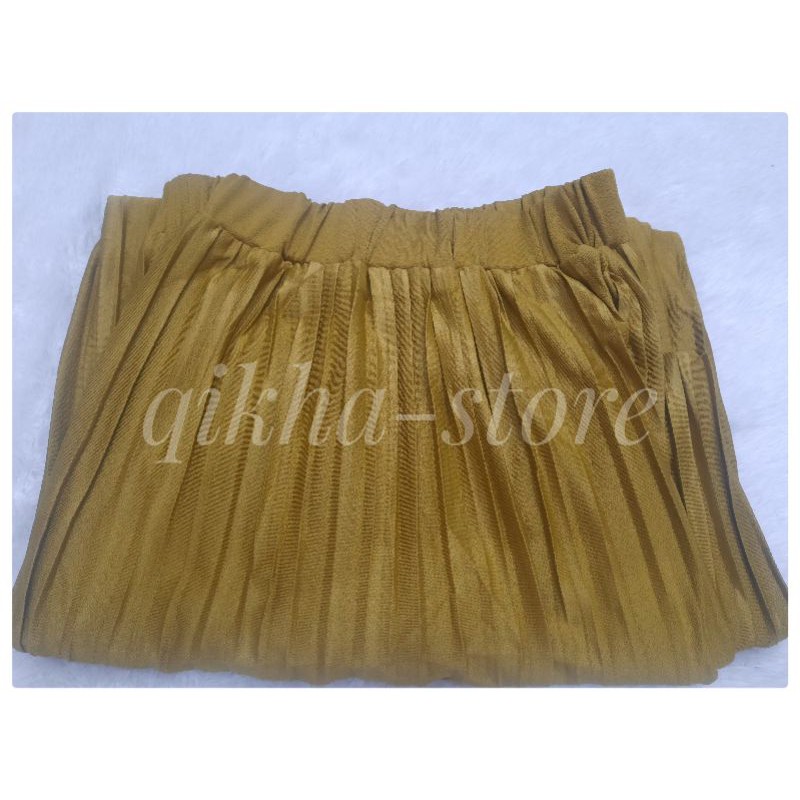 CELANA KULOT PLISKET IMPORT JUMBO MUAT S-M-L-XL-XXL-Lime