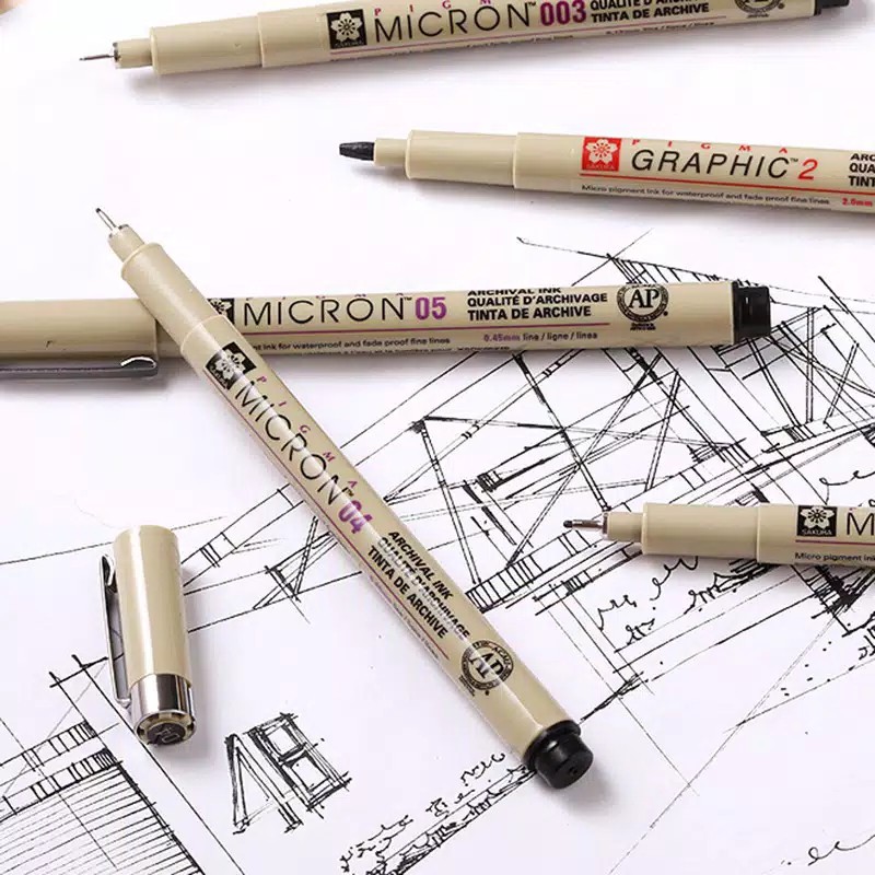 

SAKUR Japanese Waterproof Micron Drawing Pen ♡