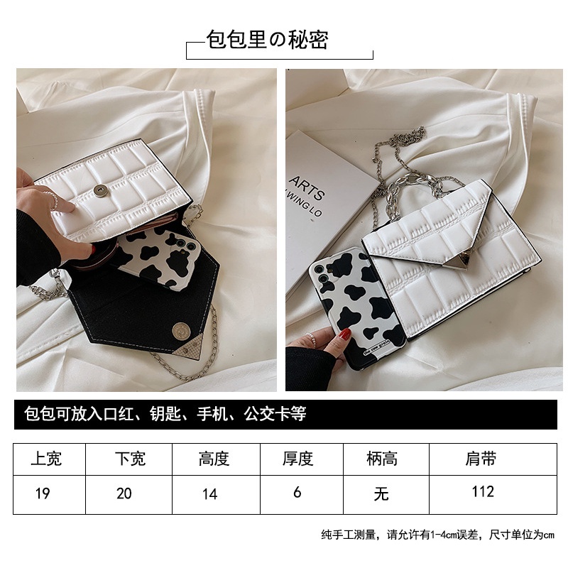 Asin829-Tas Selempang Fashion Impor Rantai T124