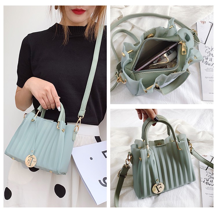 201190 Handbag Cewek Tas Selempang Wanita Import 2 in 1 Sling Bag Jelly Cewe Impor (1 KG MUAT 3) GT1413 BQ2528 BTH05741 LT1545 EL310 CR7163