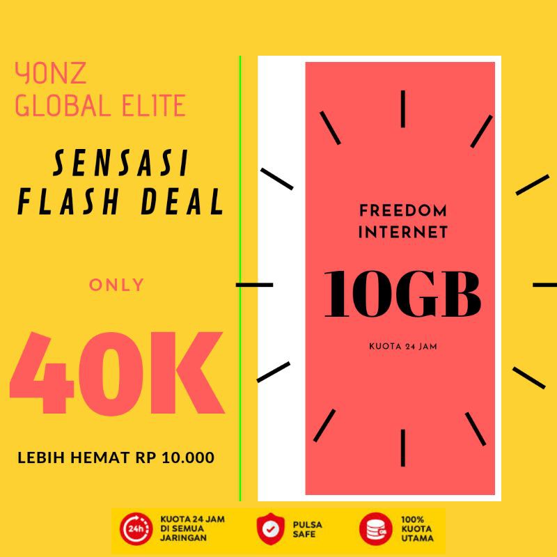 Indosat Internet Freedom 10GB Harga Terjangkau