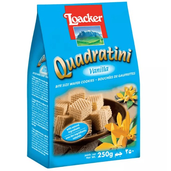 

LOACKER Quadratini Vanilla - 250 gr