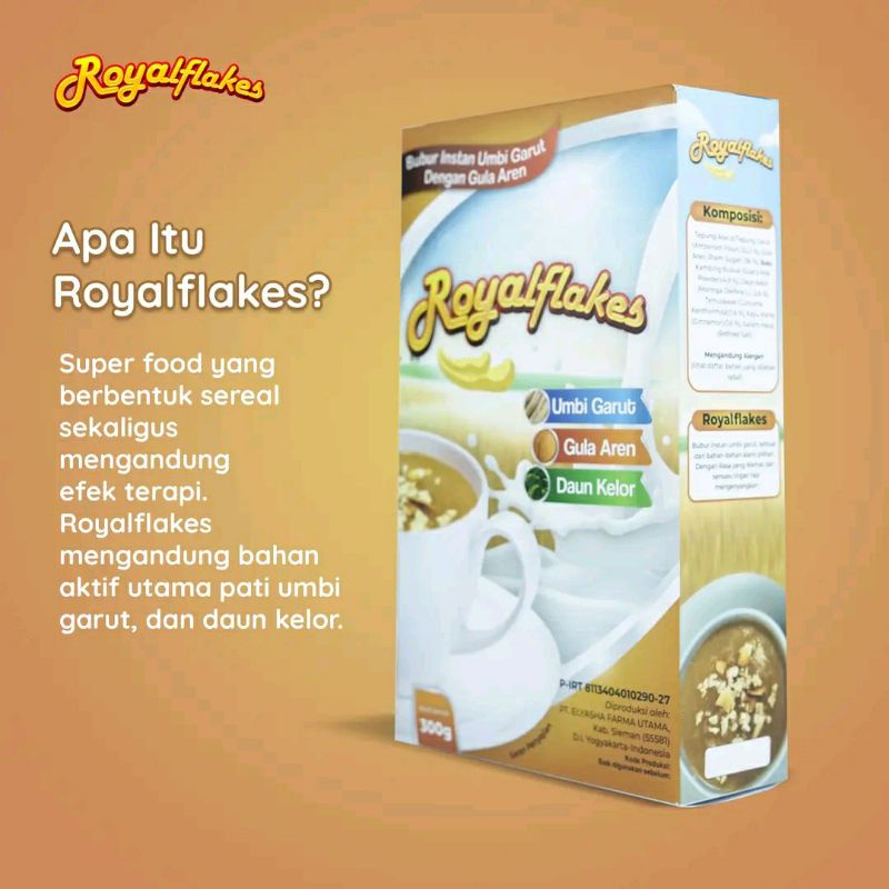 

Royalflakes With Gula Aren 300Gr