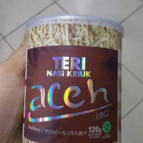 Teri Nasi Aceh Kriuk BBQ 120 gram