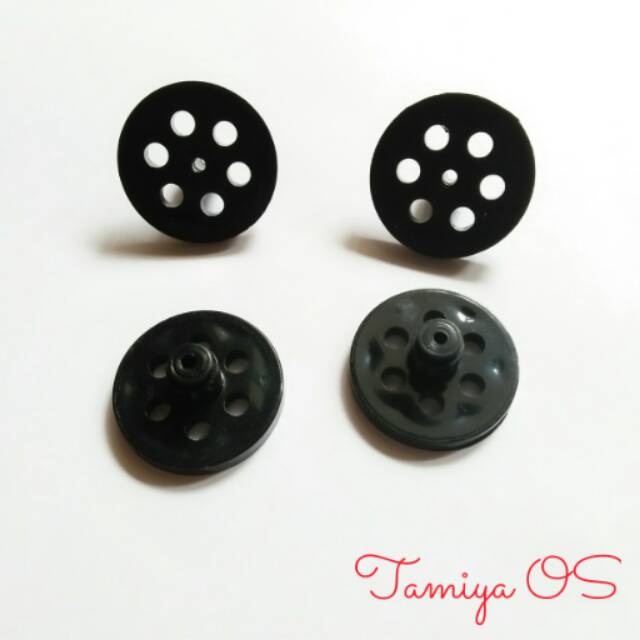 Ban Cetak Sloop, Velg Cetak Plastik Sloop Tamiya 19 mm - isi 4 pcs