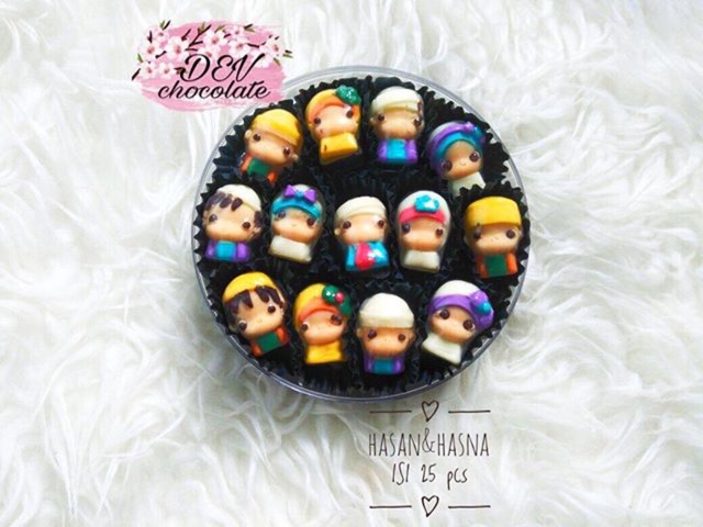 

Coklat / Cokelat Karakter Kecil (isi 26-28 pcs)