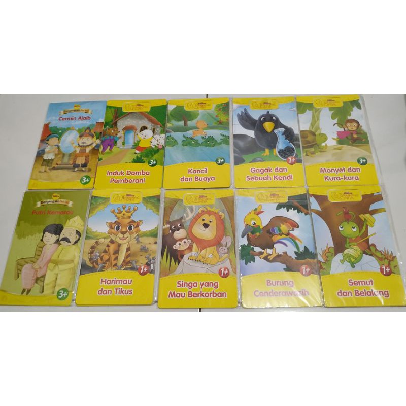 Dongeng DANCOW / Dongeng anak Cerita Rakyat Fabel / Buku bacaan anak MIN.ORDER 4PCS