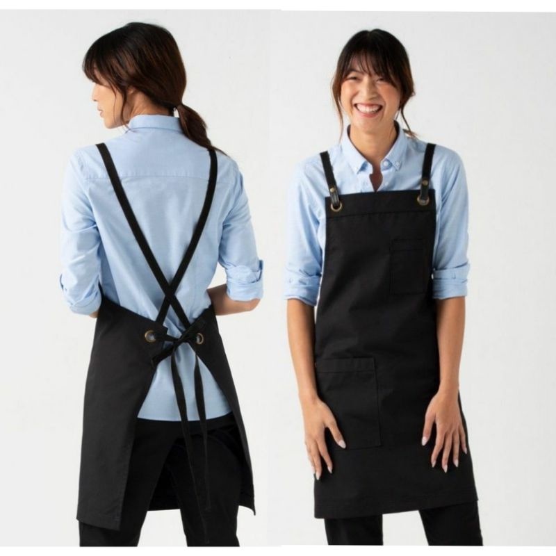 Celemek Apron Barista Waitres Bartender Barbershop Salon