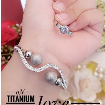 Titanium gelang Cincin u344