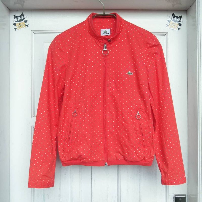 Jaket Lacoste Cewek second ori