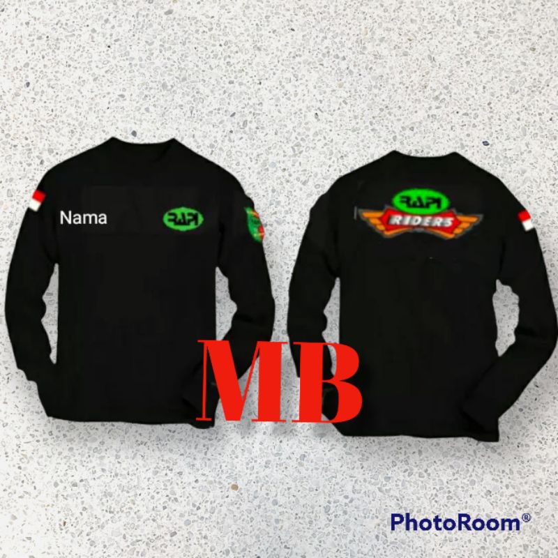RAPI RIDERS KAOS LENGAN PANJANG / KAOS RAPI RIDERS / BAJU RAPI RIDERS /RAPI NUSANTARA / KAOS MURAH