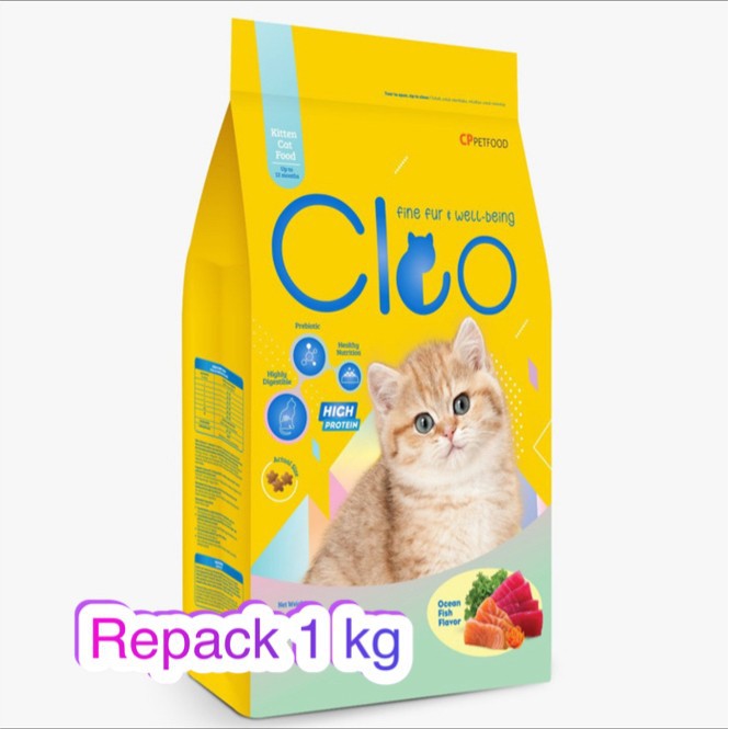 Cleo cat kitten food repack 1 kg