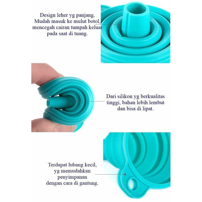 Corong Lipat Silicone / Corong SIlikon Serbaguna