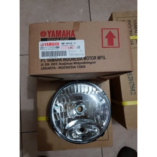 lampu depan scorpio asli yamaha / reflektor scorpio ori ygp