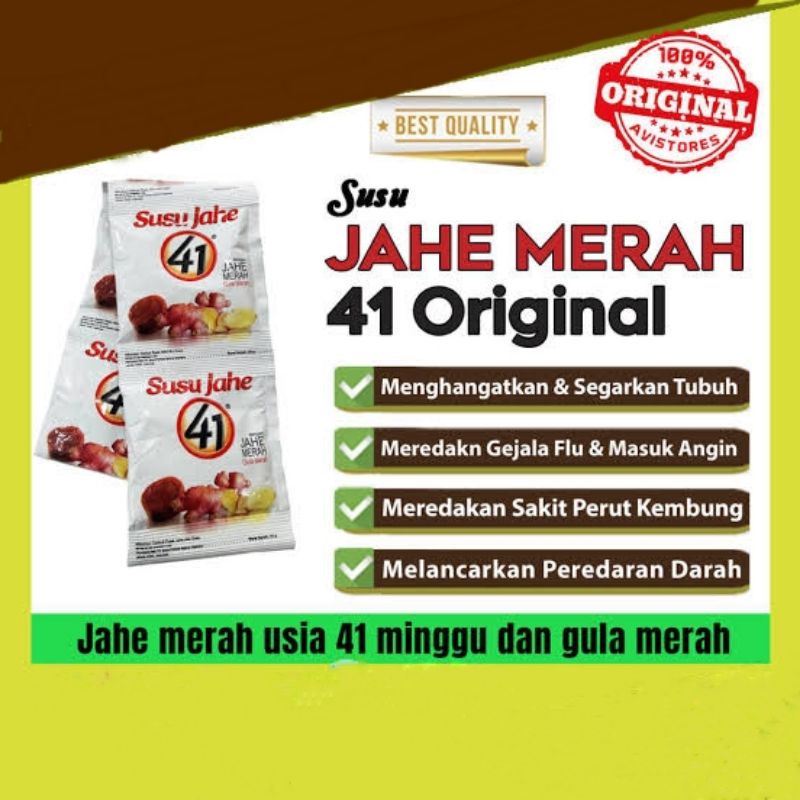 

Susu Jahe 41 isi 10sachet x 23gr