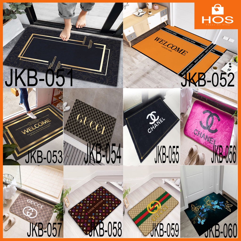 Keset kaki Anti Slip Bahan Memory Foam Menyerap l Happyonshop