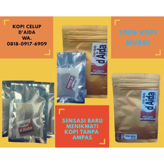 

Kopi Celup , 100% Kopi Murni