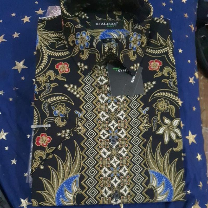 Batik Alisan size 15 Reguler Tangan Pendek Original Termurah