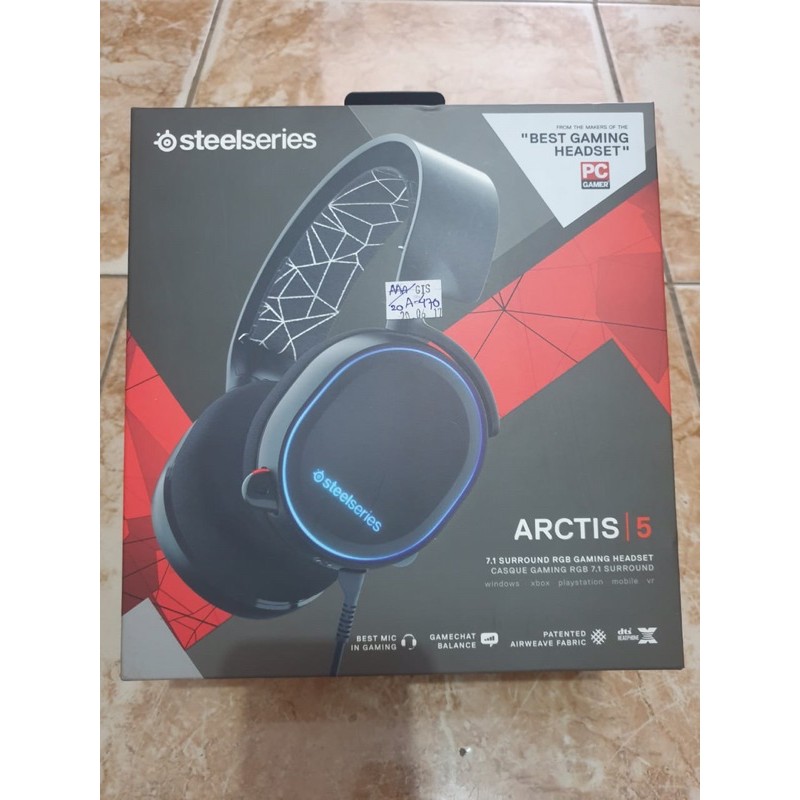 Headset Steelseries Arctis 5