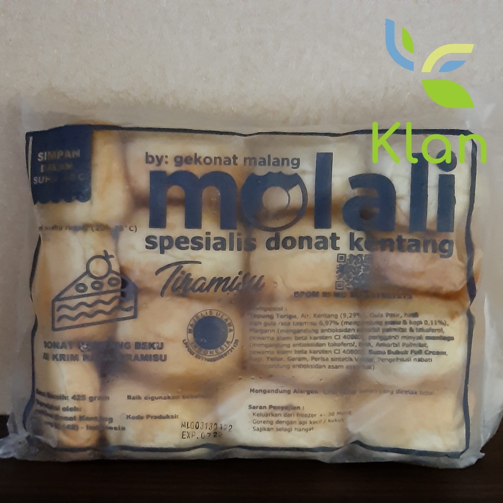 

MOLALI DONAT KENTANG ISI TIRAMISU