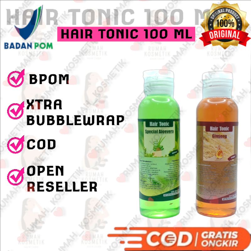 HAIR TONIC ACL 100 ML (✅BPOM) - HAIR TONIC RAMBUT RONTOK - VITAMIN RAMBUT RONTOK - SERUM RAMBUT RONTOK - PERAWATAN RAMBUT RONTOK