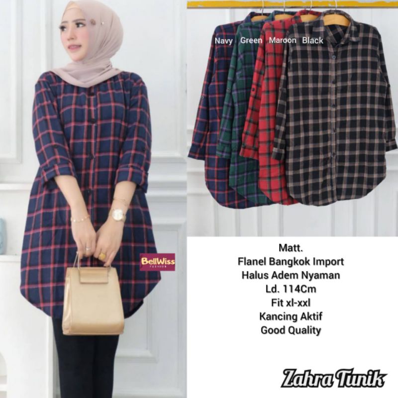 Zahra Tunik//Tunik//Tunik Wanita//Tunik Muslim//Tunik Daily//Tunik Wanita//Tunik Muslim