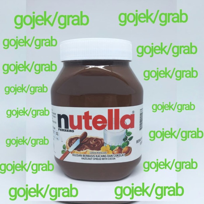 

Selai Nutella Ferrero Spread 1 kg GOJEK ONLY